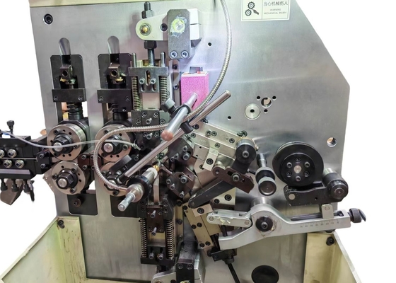 2axles CNC Spring Machine User Friendly 0.06-0.8mm Coil Spring Making Machine