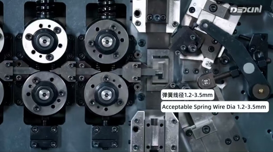 200pcs/Min 3.5mm CNC Spring Machine 5 Axles Dynamic Error Compensation