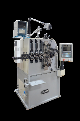 200個/分 3.5mm CNCスプリングマシン 5軸 動的誤差補正